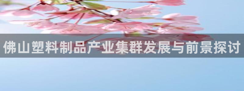 太阳app怎么下载：佛山塑料制品产业集群发展与前景探讨