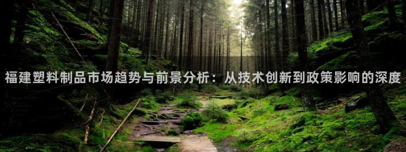 太阳集团tcy8722：福建塑料制品市场趋势与前景分析：从技